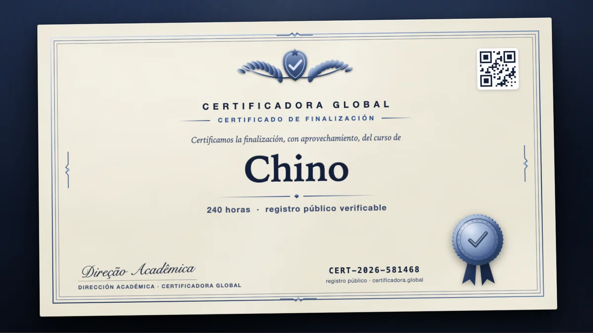 Portada del curso Chino