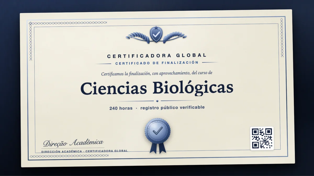 Portada del curso Ciencias Biológicas