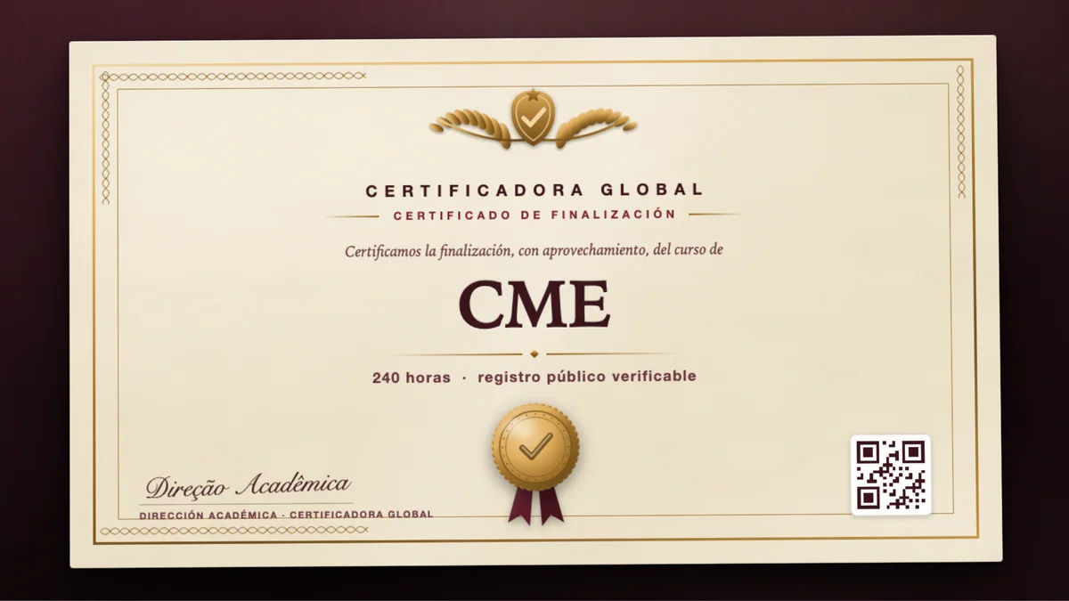 Portada del curso CME