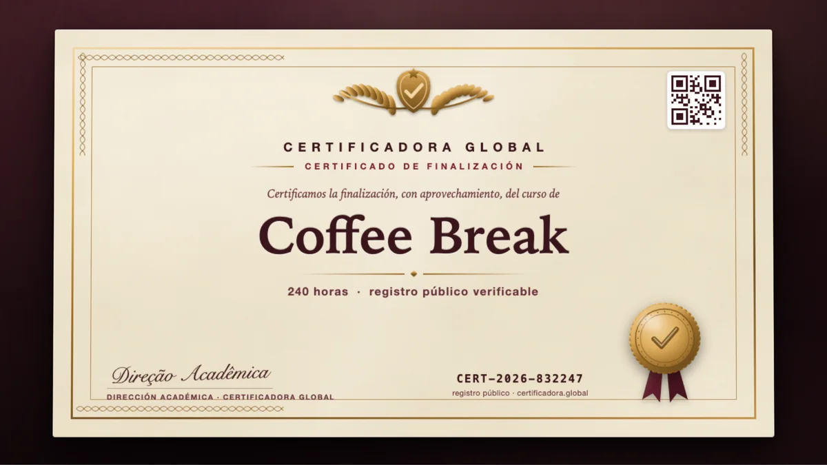 Portada del curso Coffee Break