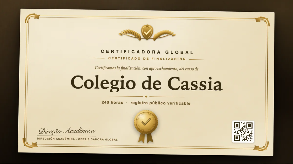 Portada del curso Colegio de Cassia