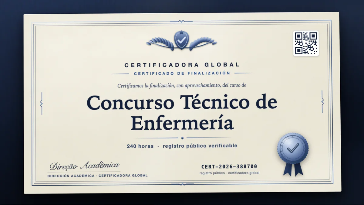 Portada del curso Concurso Técnico de Enfermería