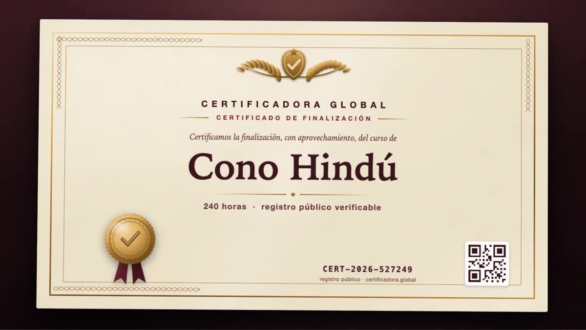 Portada del curso Cono Hindú