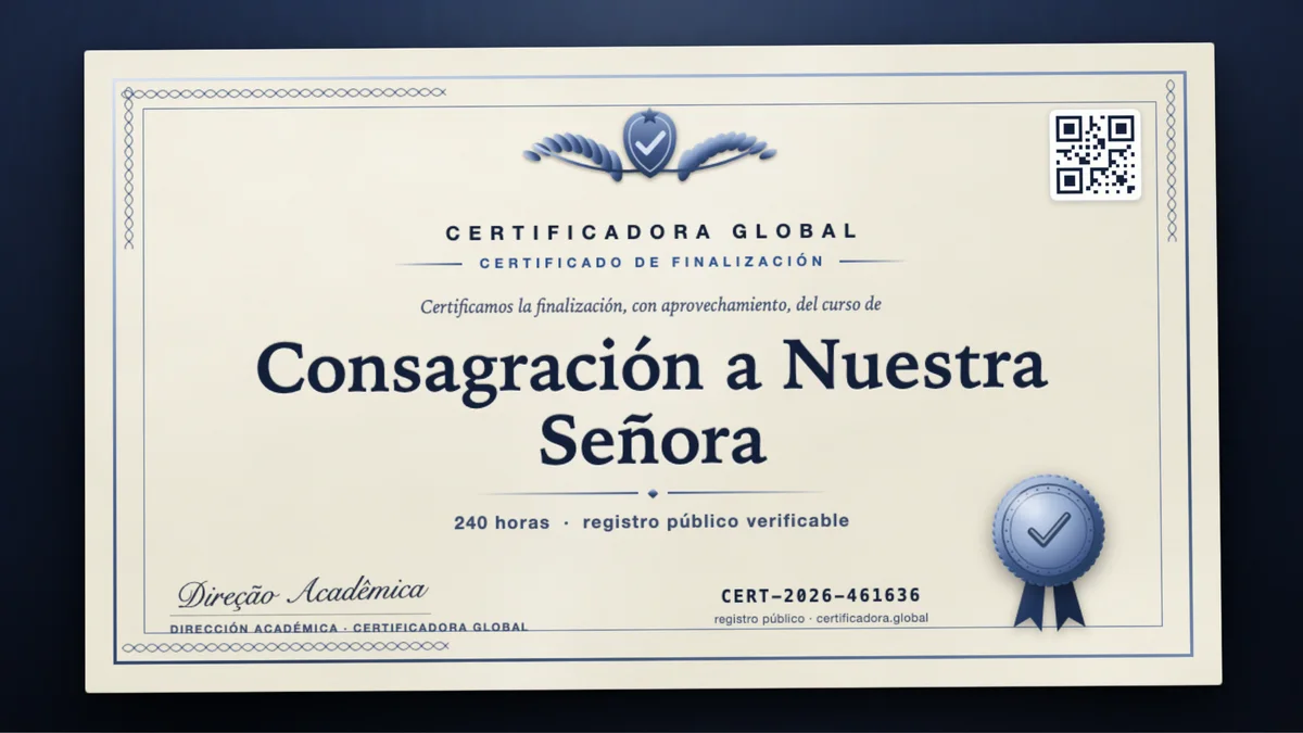 Portada del curso Consagración a Nuestra Señora