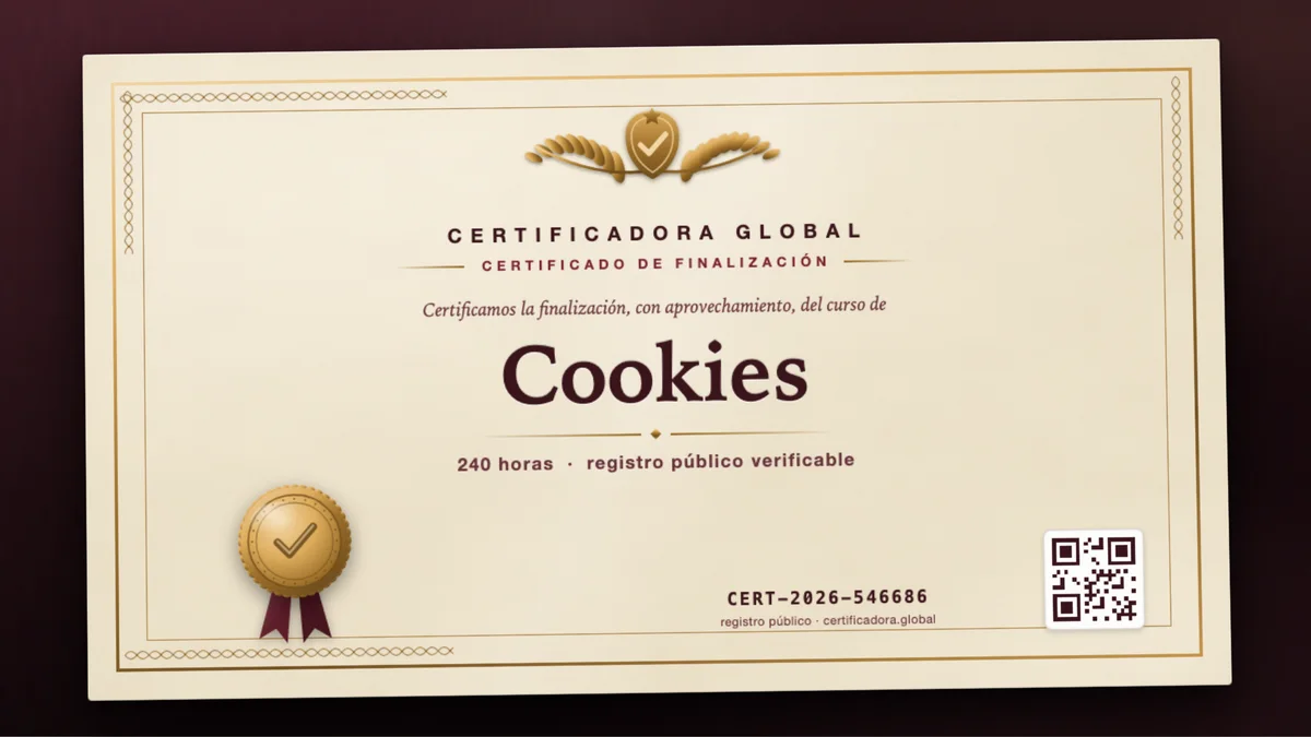 Portada del curso Cookies