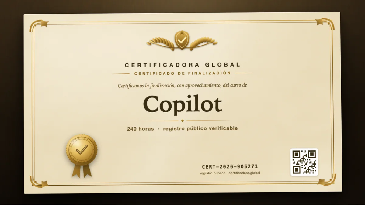 Portada del curso Copilot