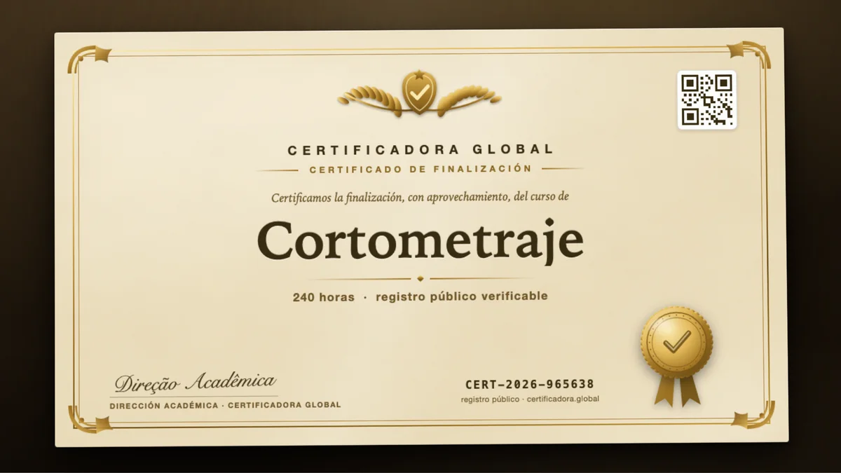 Portada del curso Cortometraje