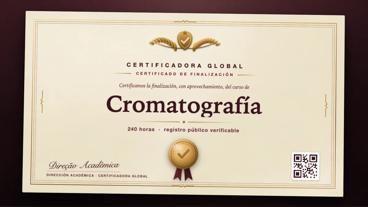 Portada del curso Cromatografía