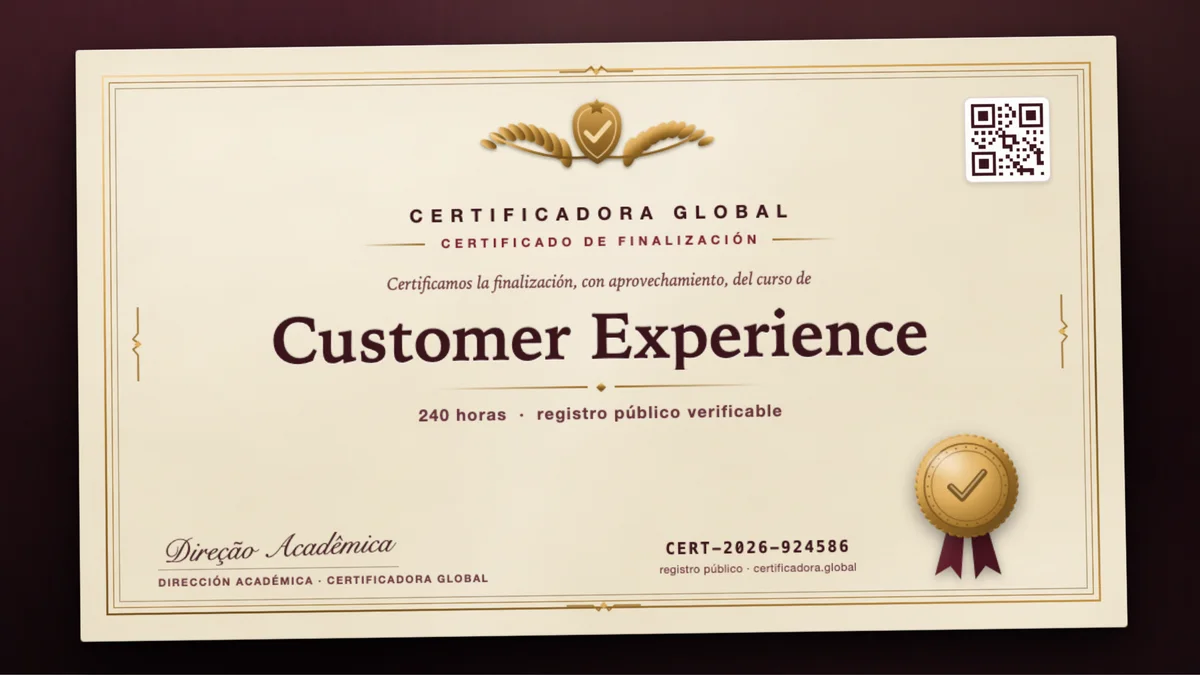 Portada del curso Customer Experience