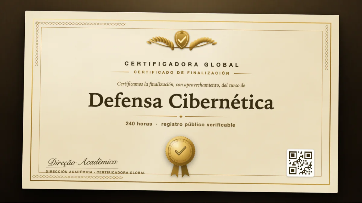 Portada del curso Defensa Cibernética