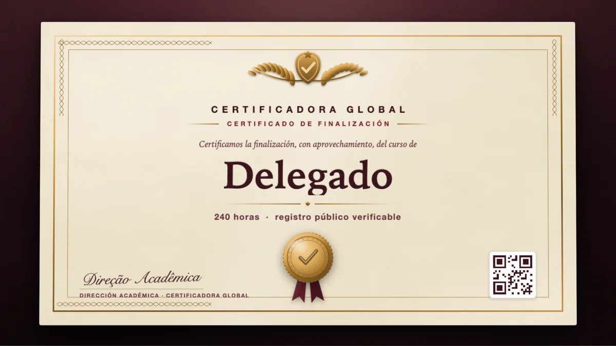 Portada del curso Delegado