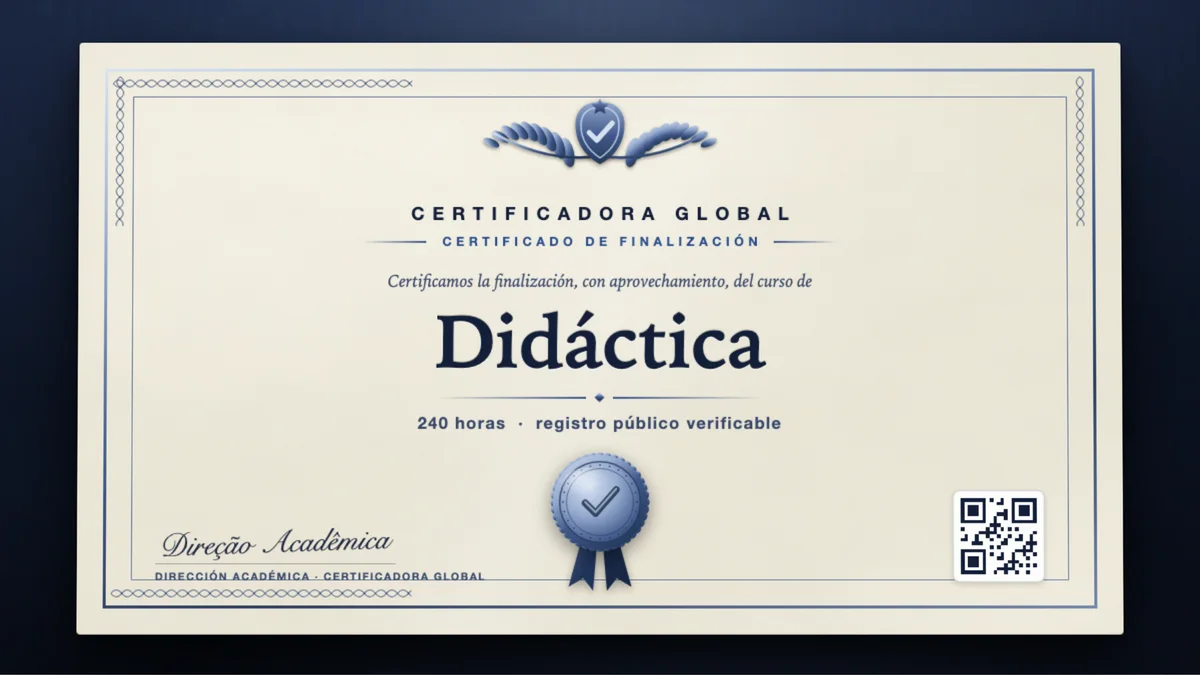 Portada del curso Didáctica