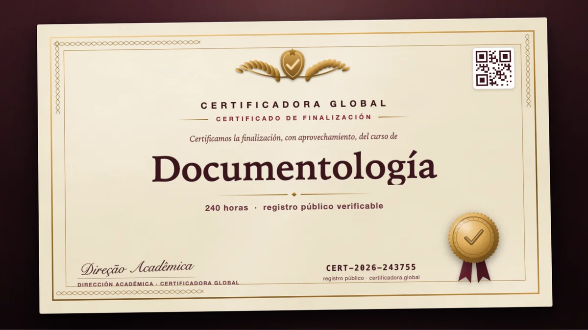 Portada del curso Documentología