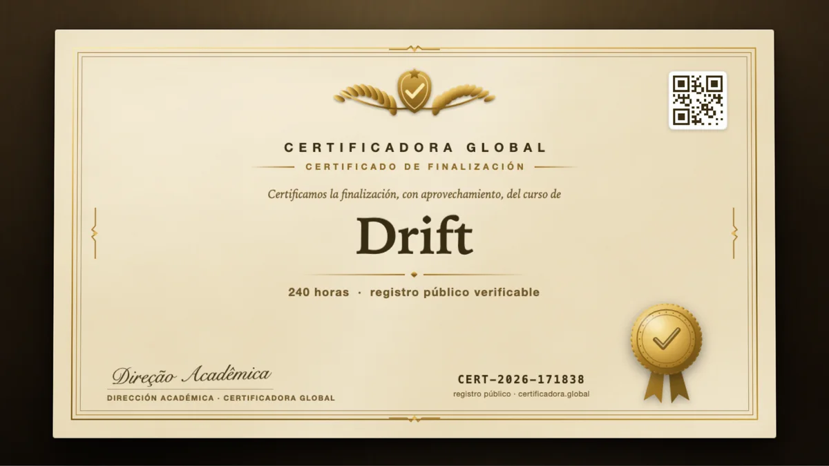 Portada del curso Drift