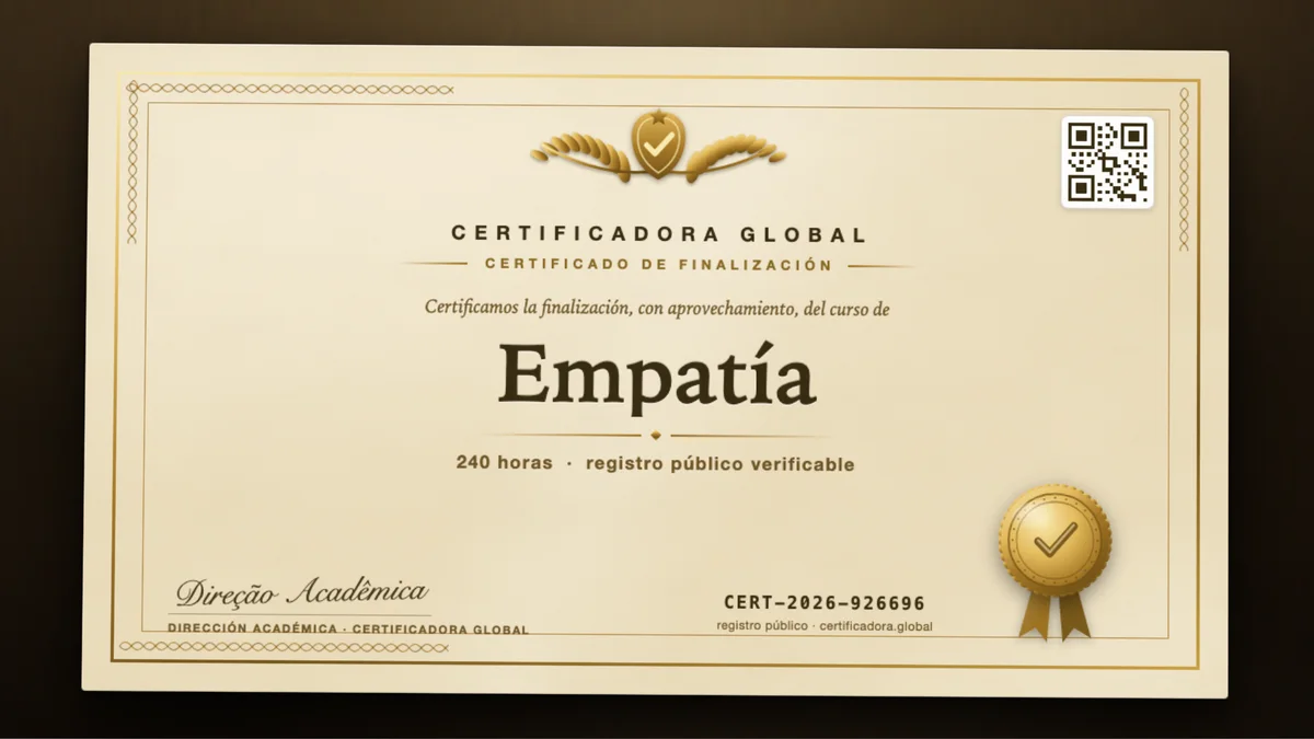 Portada del curso Empatía
