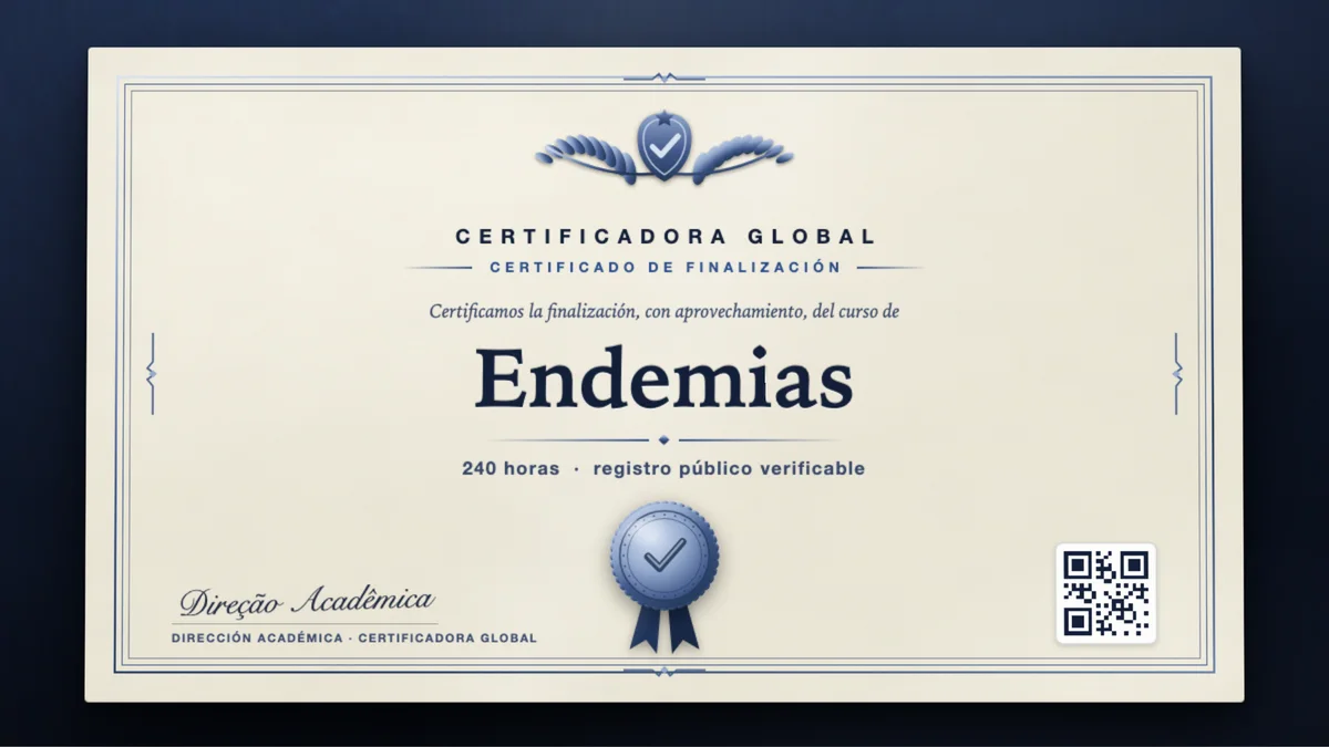 Portada del curso Endemias