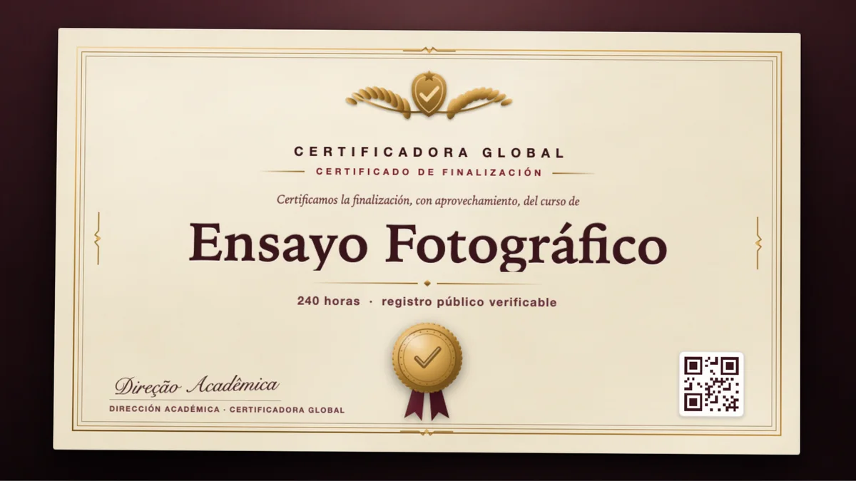 Portada del curso Ensayo Fotográfico