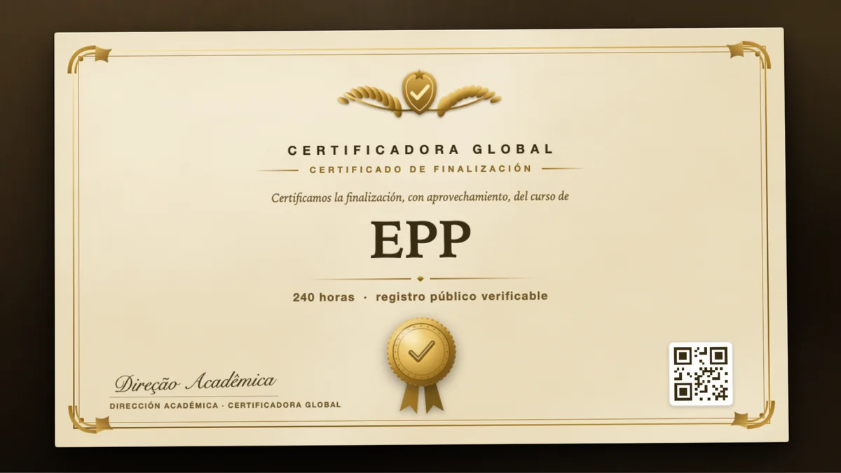 Portada del curso EPP