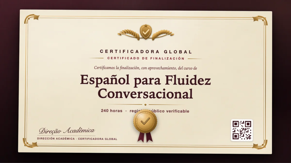 Portada del curso Español para Fluidez Conversacional