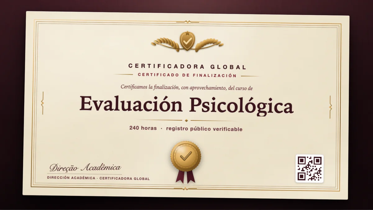 Portada del curso Evaluación Psicológica
