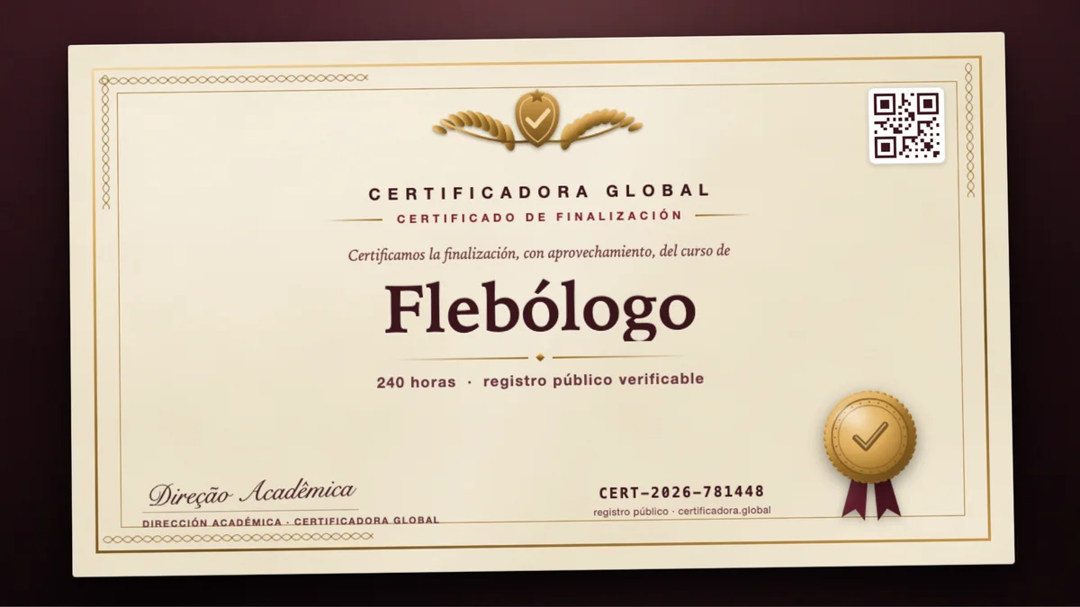 Portada del curso Flebólogo