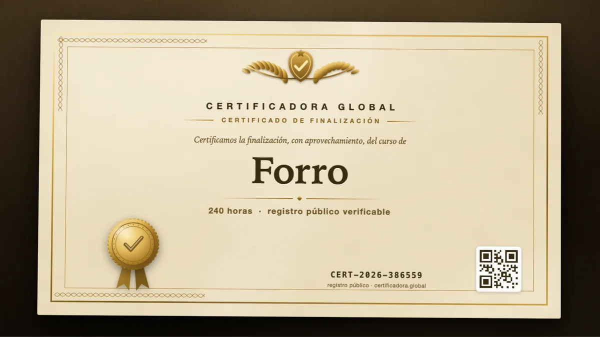 Portada del curso Forro