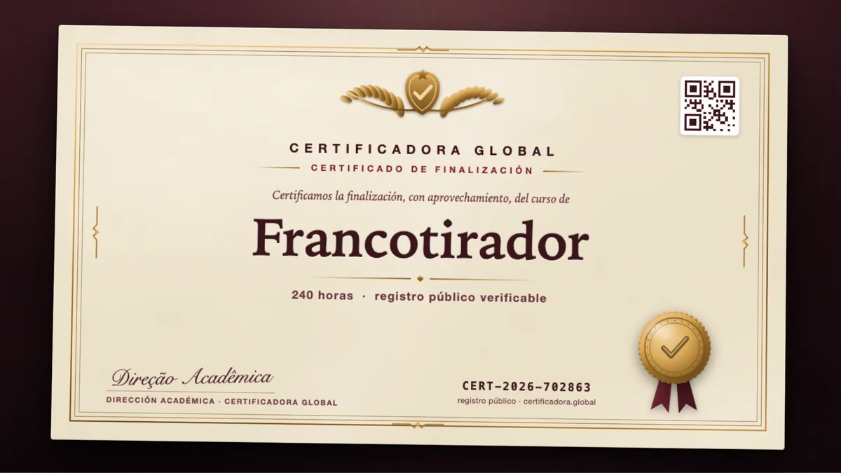 Portada del curso Francotirador