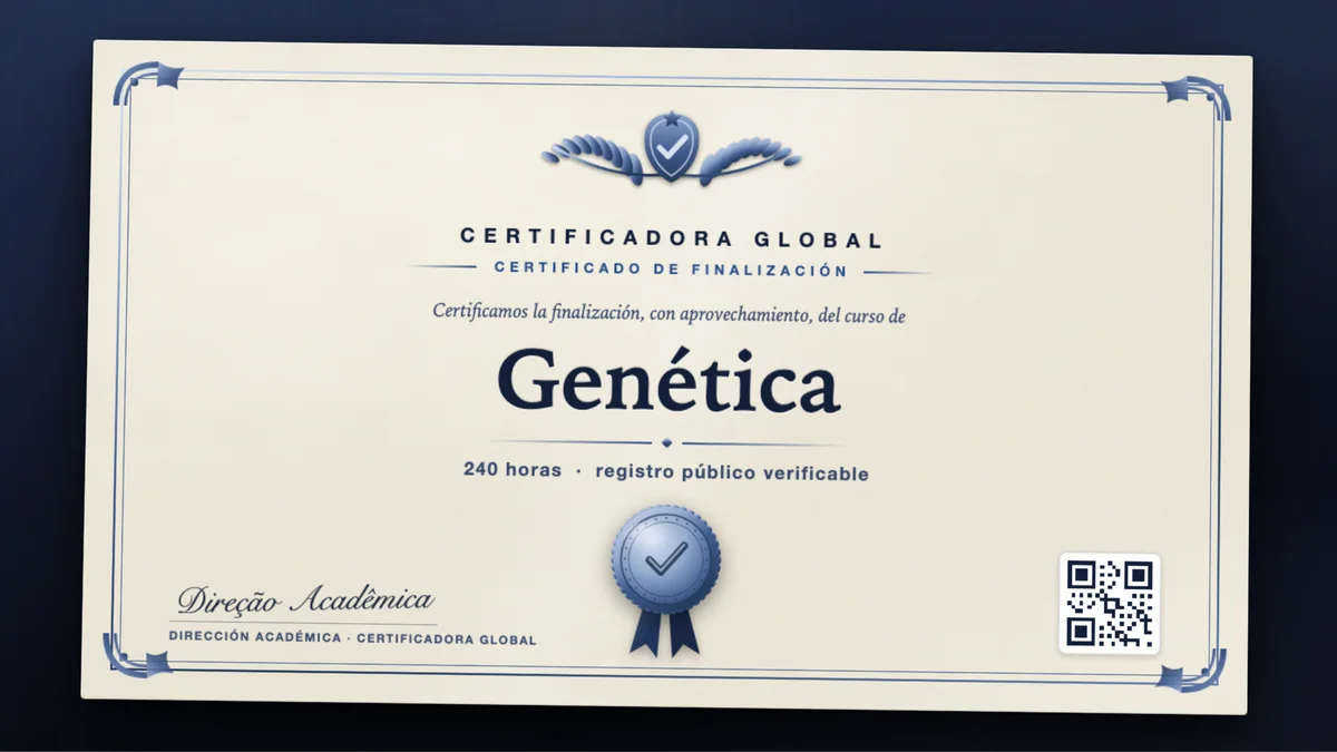 Portada del curso Genética