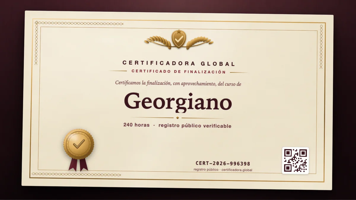 Portada del curso Georgiano