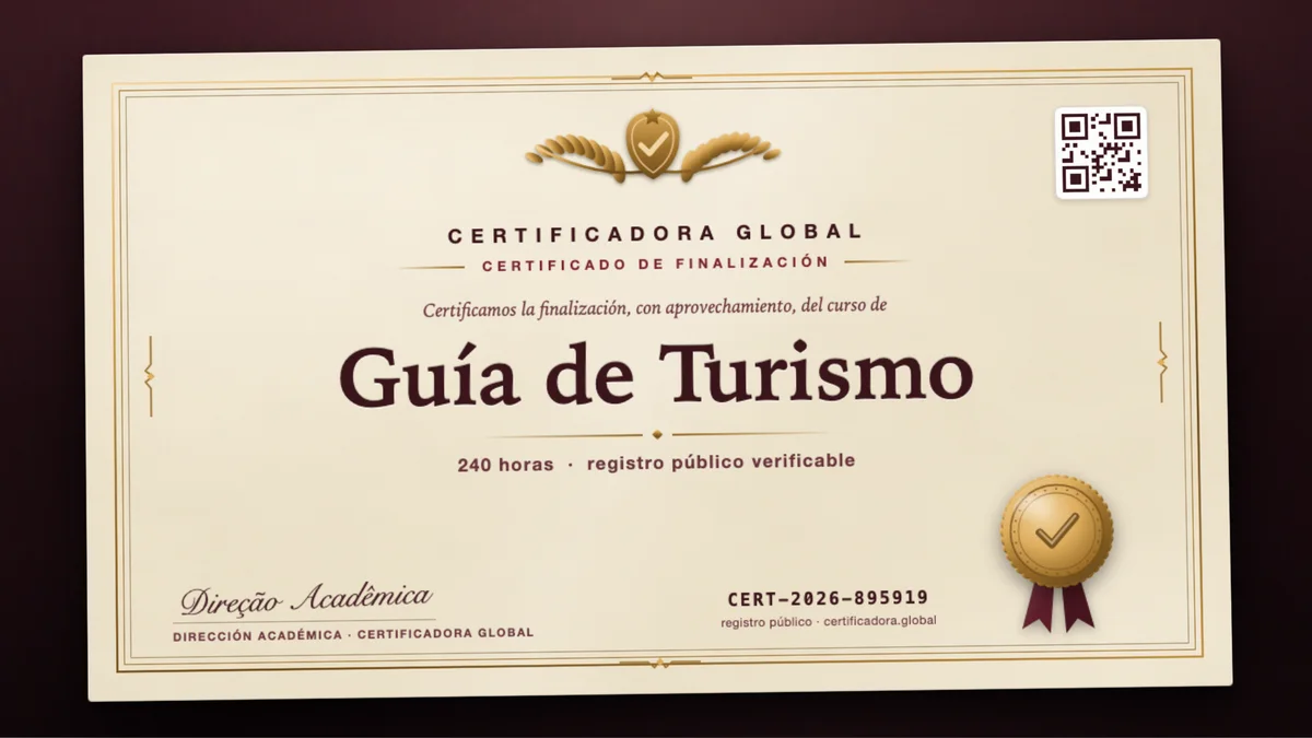 Portada del curso Guía de Turismo