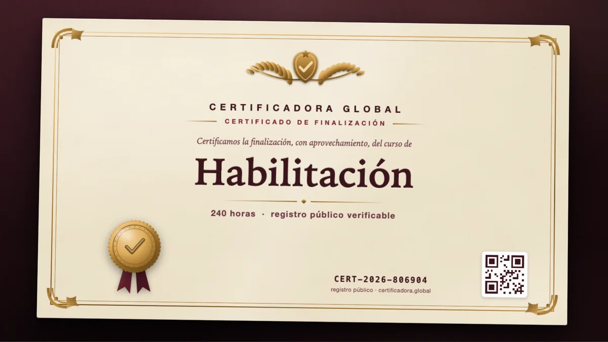 Portada del curso Habilitación