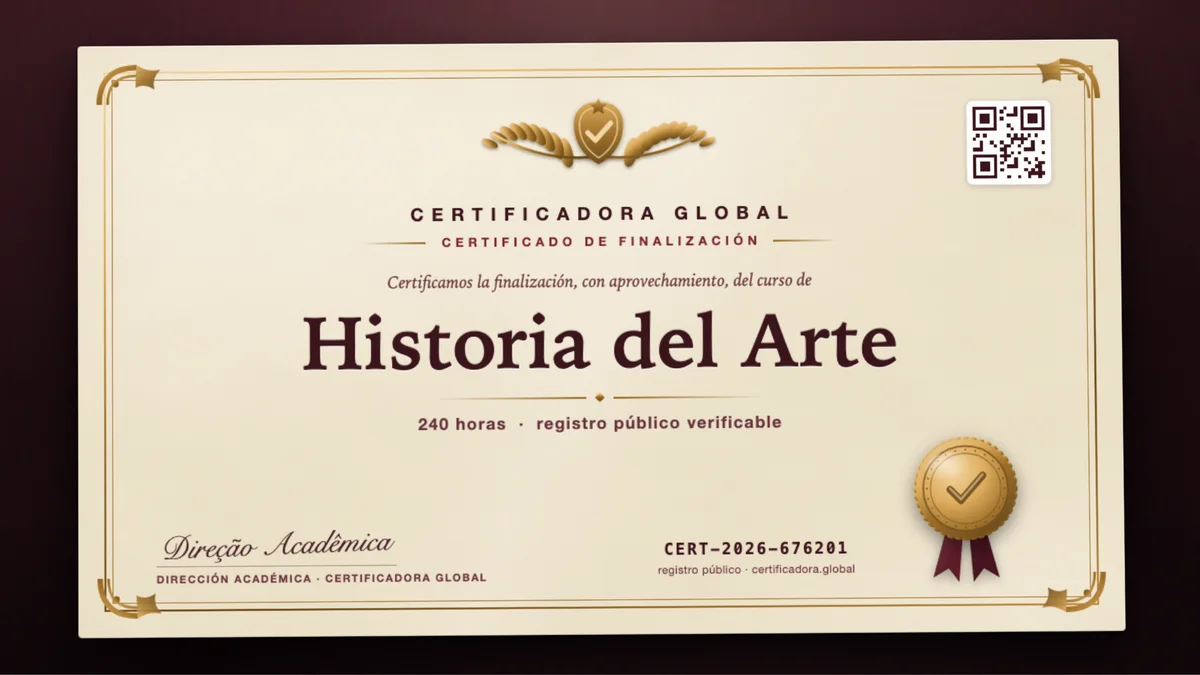 Portada del curso Historia del Arte