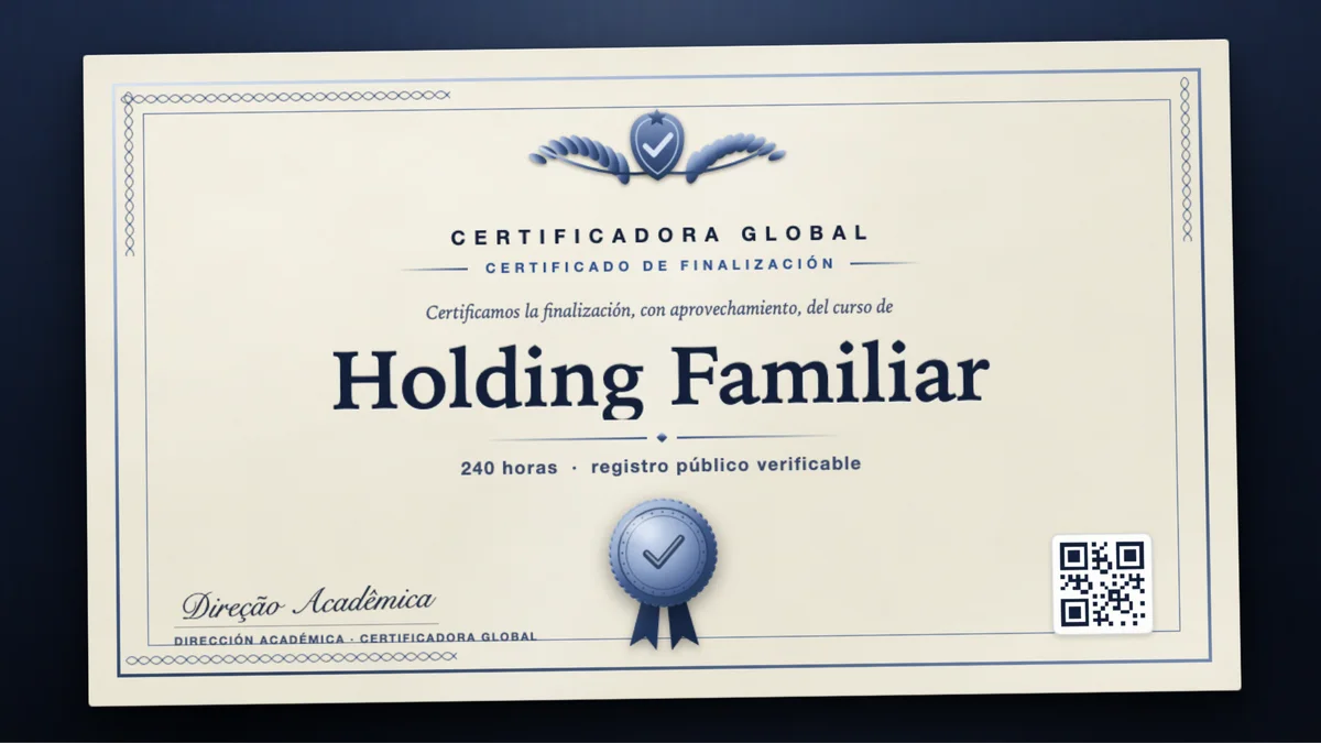 Portada del curso Holding Familiar