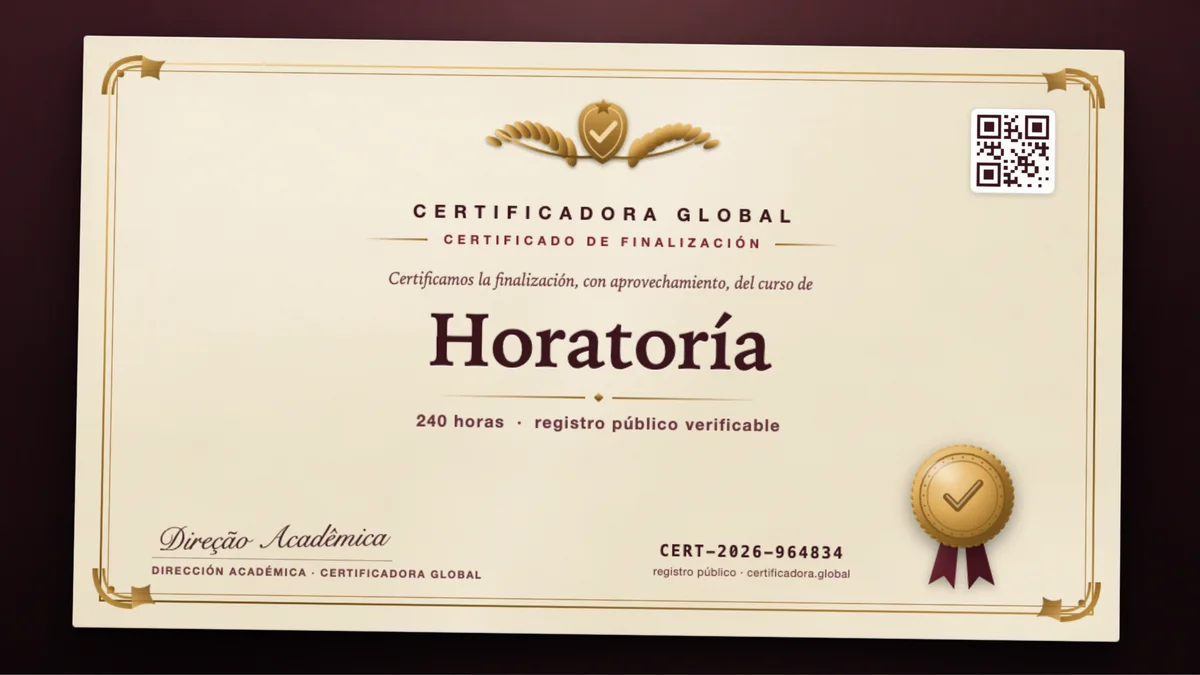 Portada del curso Horatoría