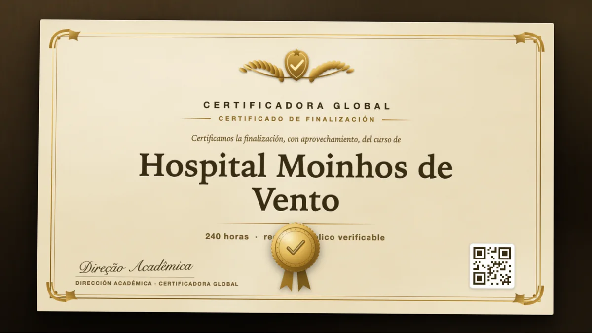 Portada del curso Hospital Moinhos de Vento