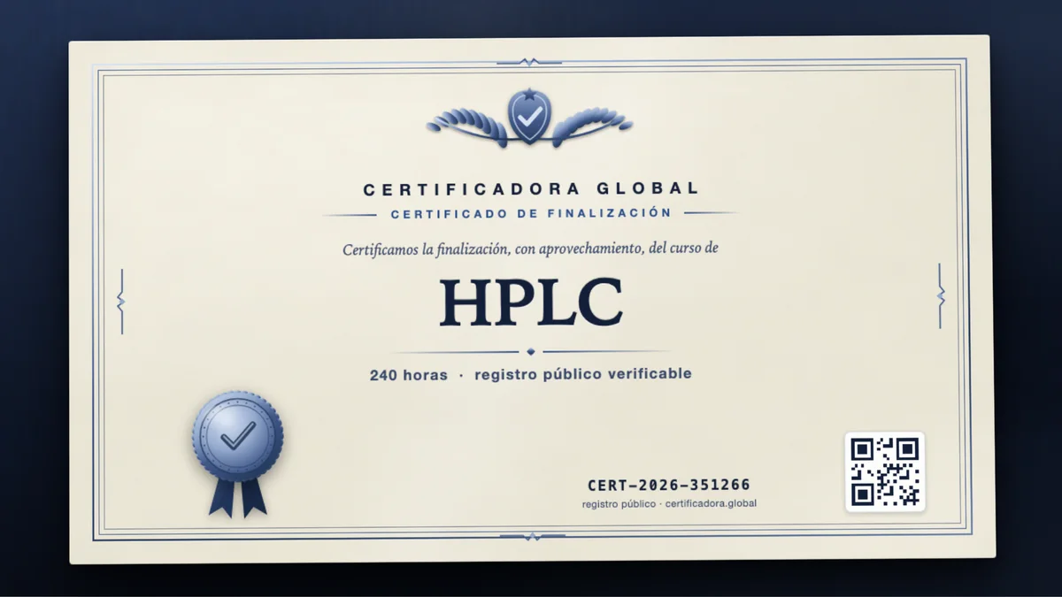 Portada del curso HPLC