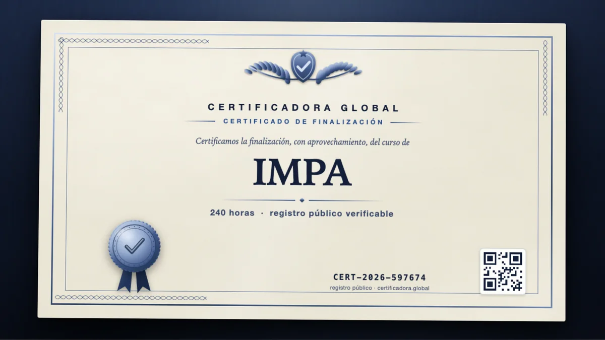 Portada del curso IMPA