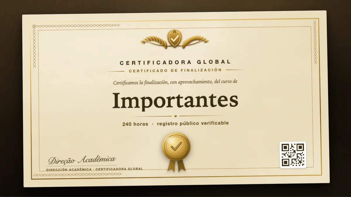 Portada del curso Importantes