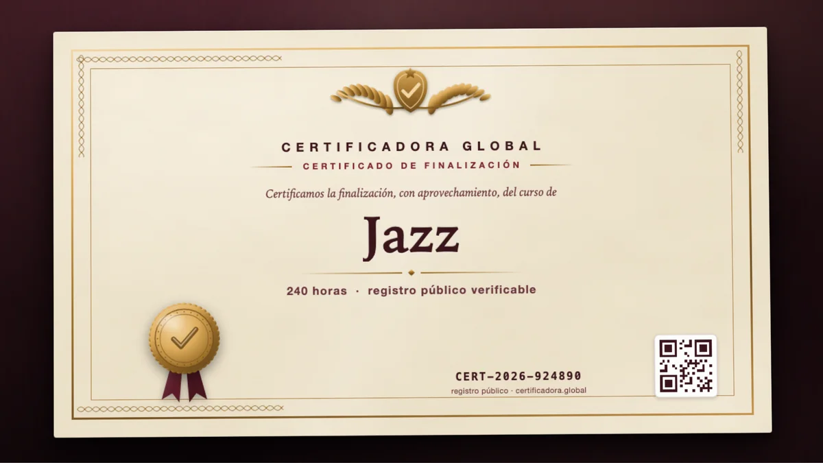 Portada del curso Jazz