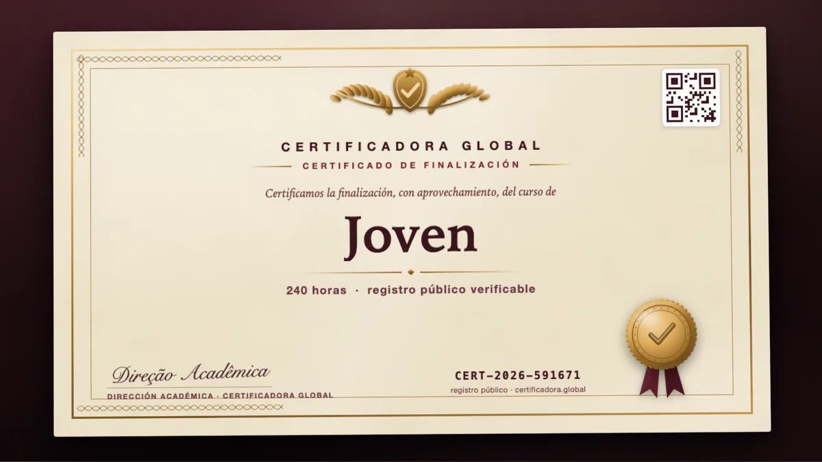 Portada del curso Joven