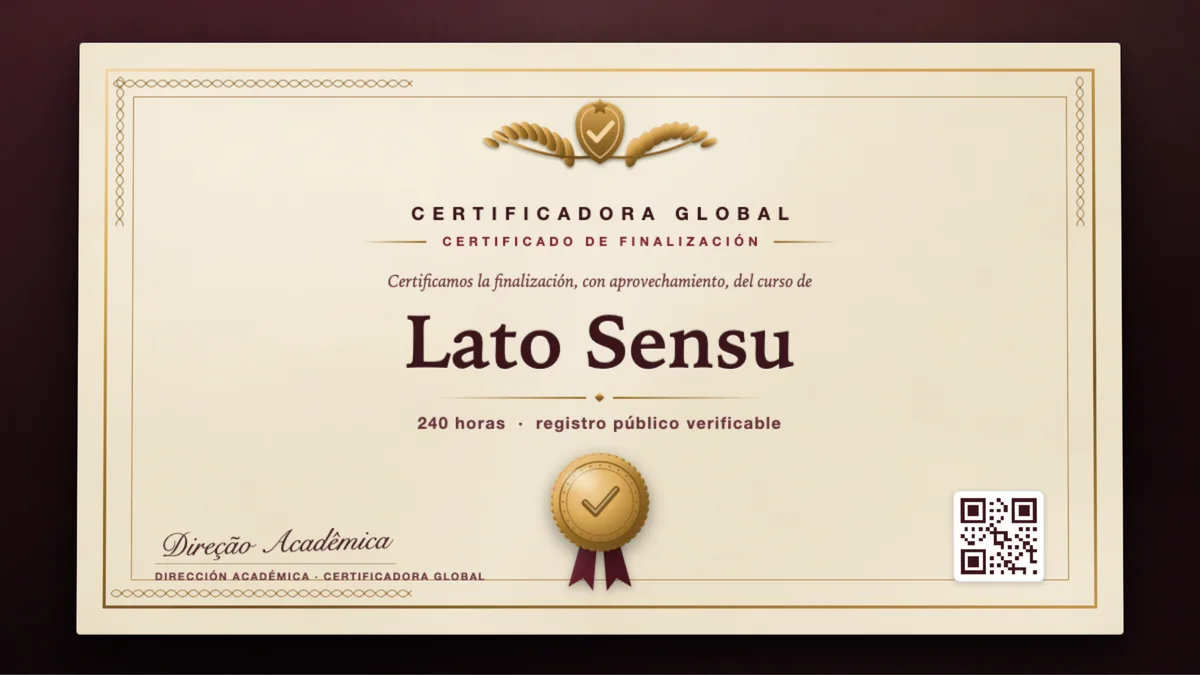 Portada del curso Lato Sensu