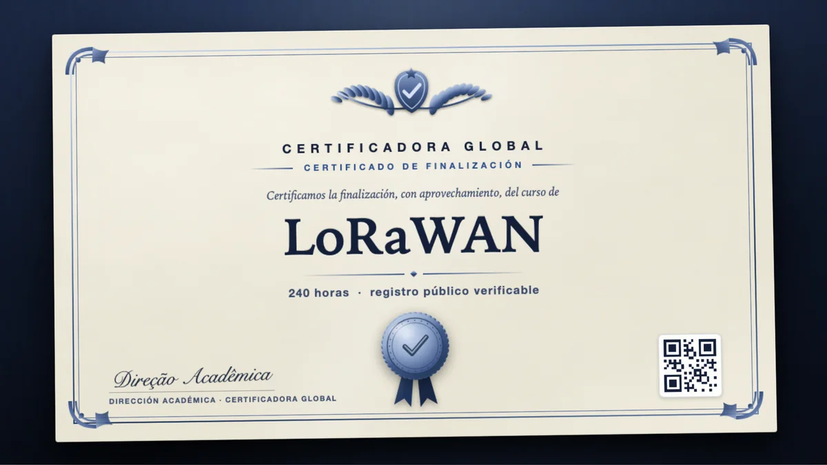 Portada del curso LoRaWAN