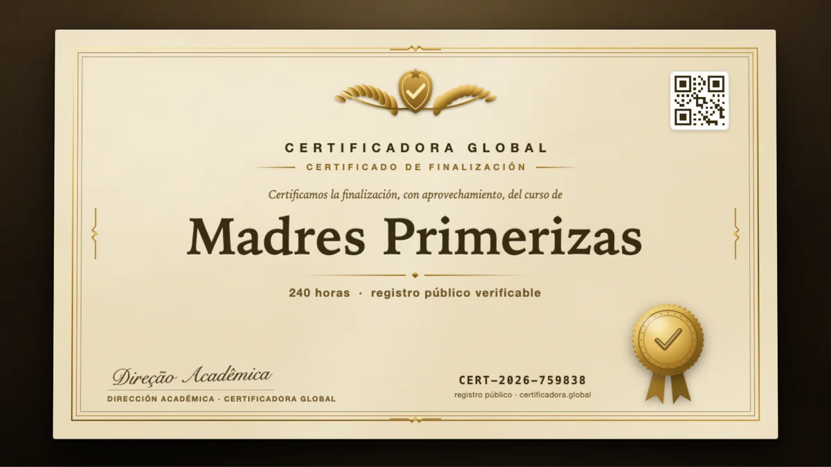 Portada del curso Madres Primerizas