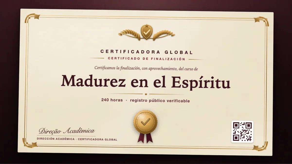 Portada del curso Madurez en el Espíritu