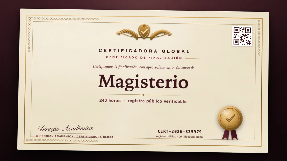 Portada del curso Magisterio