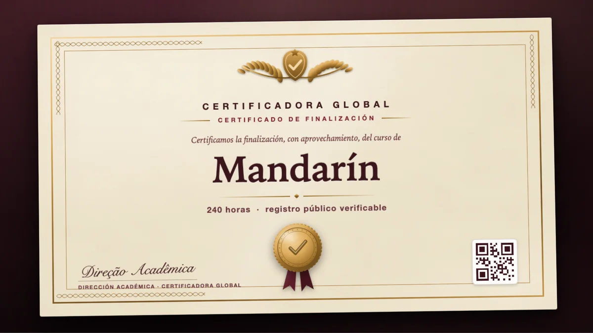 Portada del curso Mandarín