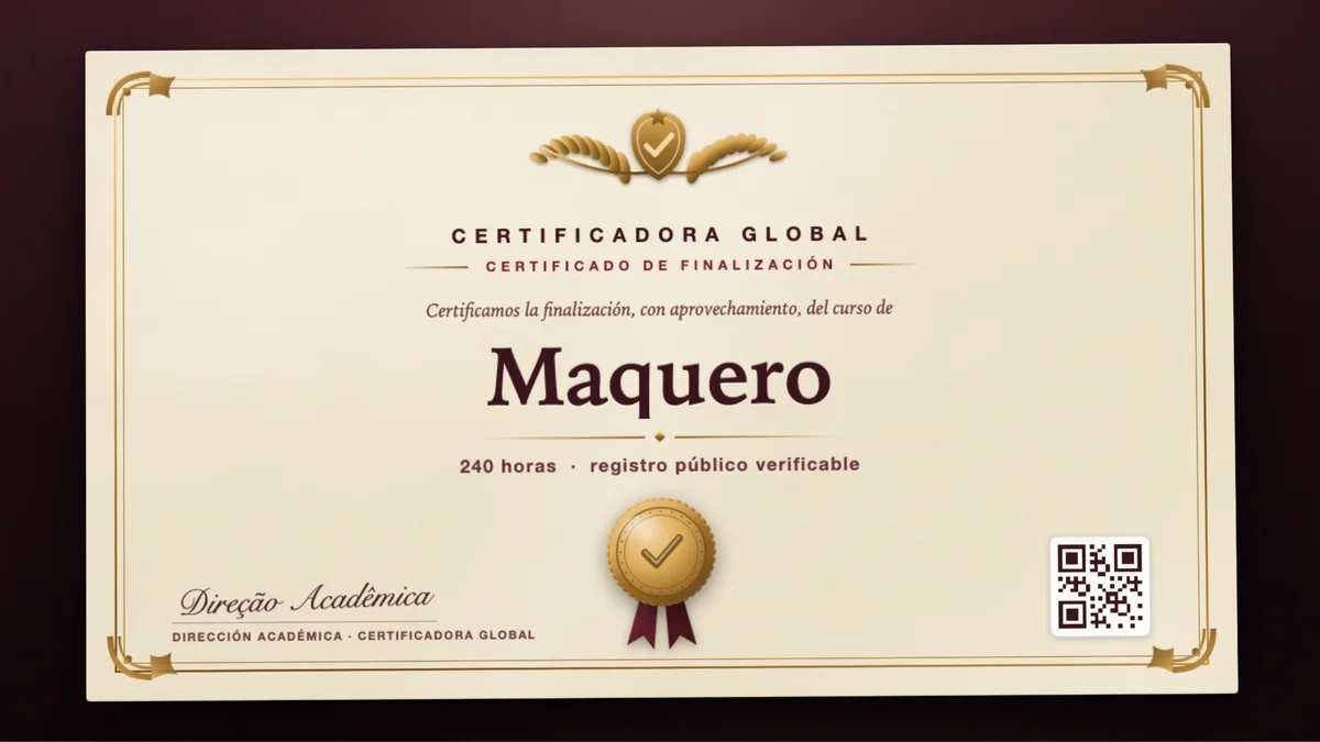 Portada del curso Maquero
