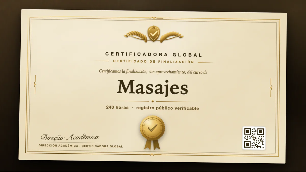 Portada del curso Masajes