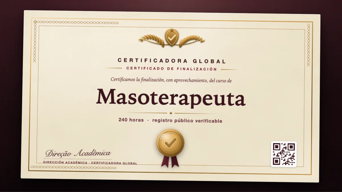 Portada del curso Masoterapeuta