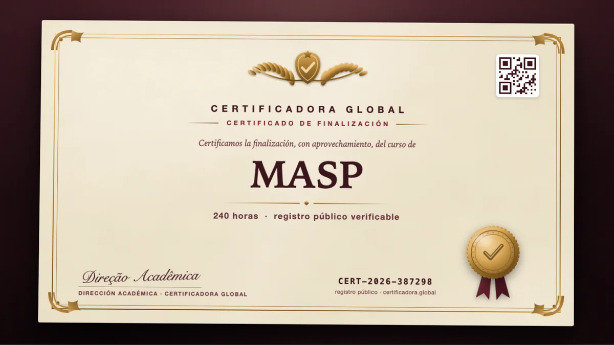Portada del curso MASP